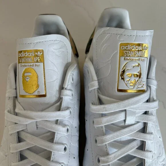 ADIDAS x BAPE Stan Smith Camo Shoes - Picture 2 of 5